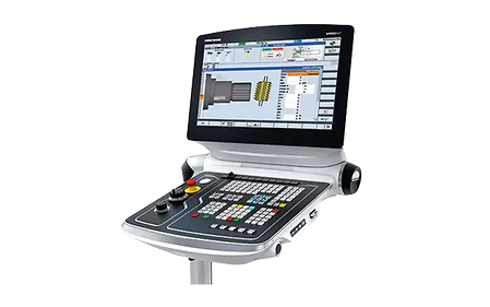 21,5" ERGOline Bedienstation mit CELOS, Sinumerik 840D sl, Multi-Touch Bildschirm und taktilem Bedienfeld